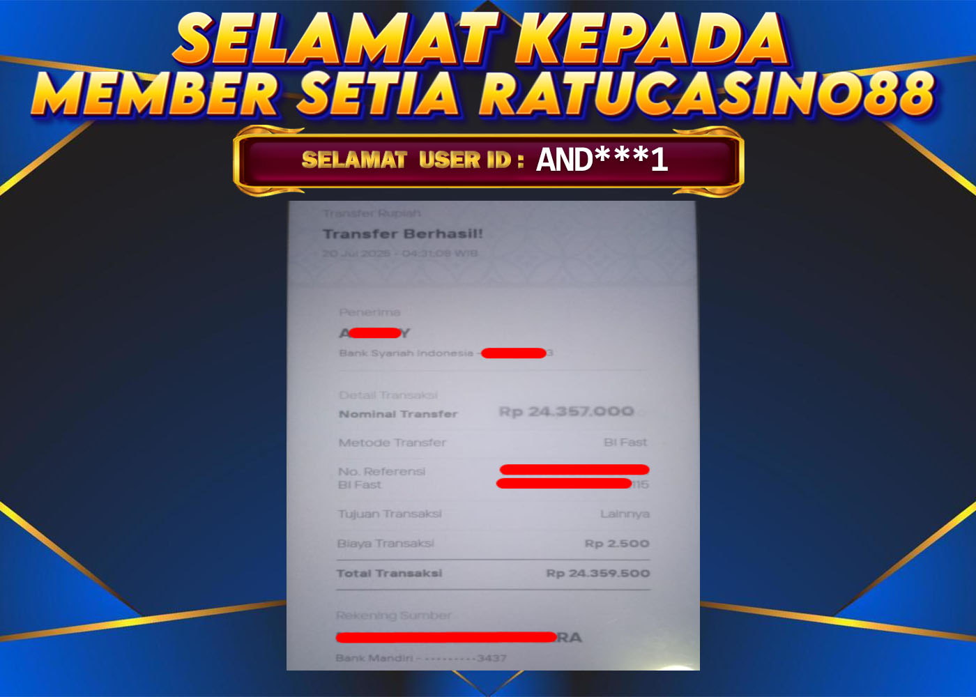 WITHDRAWAL MEMBER 3